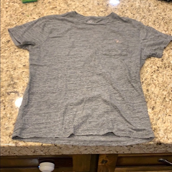 J. Crew gray pocket t-shirt - size: slim Medium - Picture 1 of 4